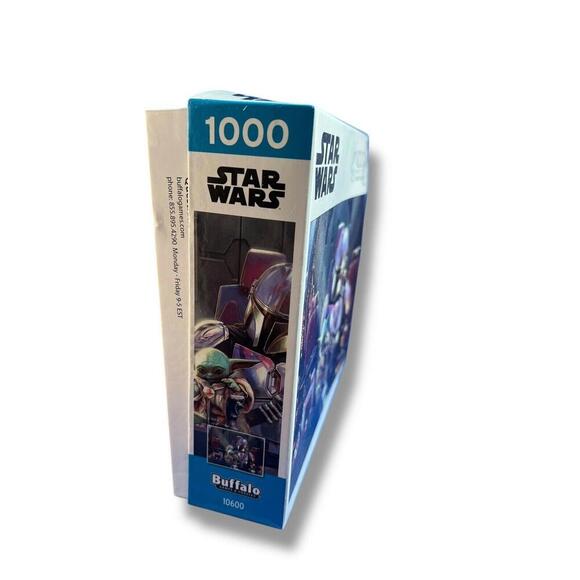 Star Wars The Mandalorian 1000 Piece Jigsaw Puzzle Buffalo - Picture 2 of 4